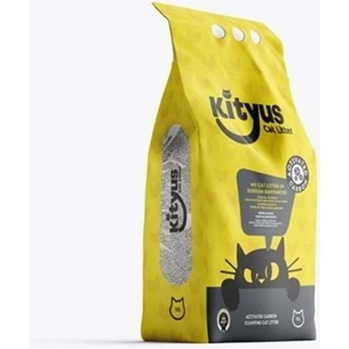 KİTYUS NATURA GREEN AKTİF KARBON 10 KG KEDİ KUMU FB 0520