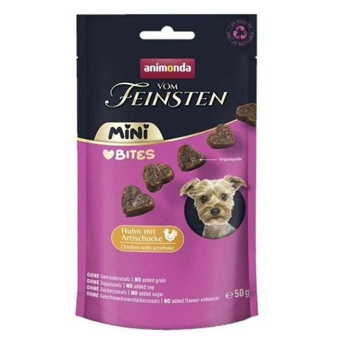 Animonda Vom Feinsten Tavuk Etli Yetişkin Mini Irk Köpek Ödül Maması 50g