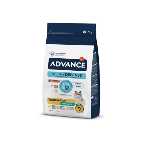 ADVANCE CAT STERILIZED SALMON SENSITIVE 1.5 KG