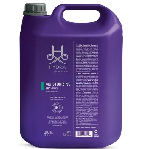 Hydra Groomers Yulaflı Nemlendirici Şampuan 5 Lt (1:10)