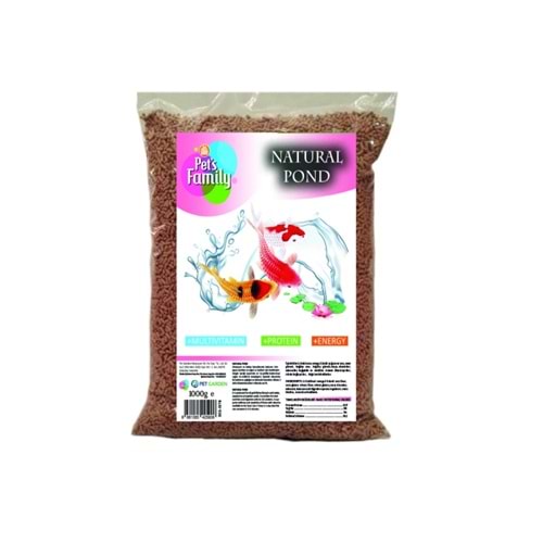 PETS FAMİLY NATURAL POND 1 Kg