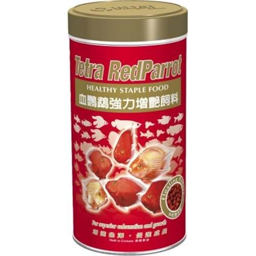 Tetra RedParrot Cichlid Papağan Balık Yemi - 1LT