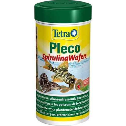 Tetra Pleco Multi Wafers Bitkisel Dip Balık Yemi - 250ML