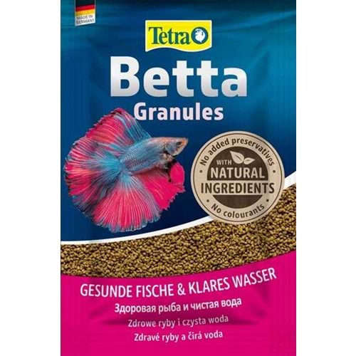 Tetra Betta Granüles Granül Betta Balık Yemi - 5GR