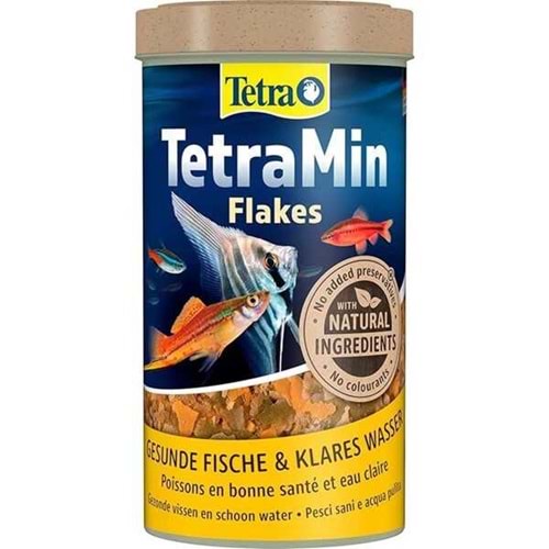 Tetra Tetramin Flakes Tropikal Pul Balık Yemi - 1LT
