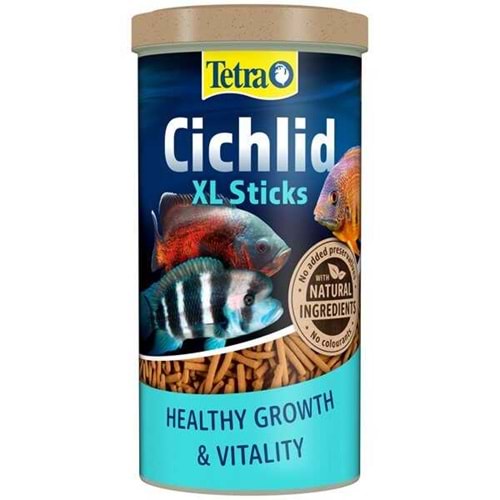 Tetra Cichlid XL Sticks Çubuk Balık Yemi - 1LT