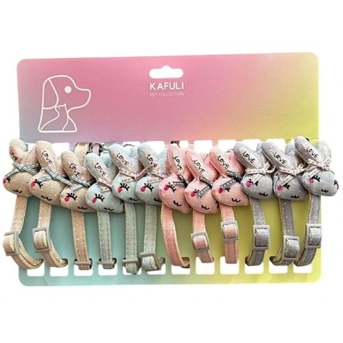 MAXI LIFE KEDİ BOYUN TASMASI FİGÜRLÜ 12'Lİ