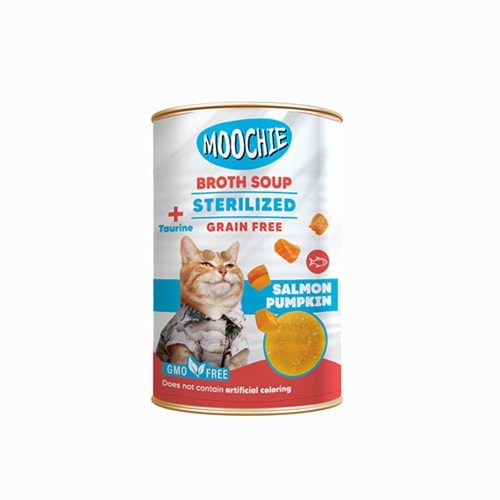 Moochie Et Suyu Çorba Somon Balkabağı Kısır Kedi 135ML