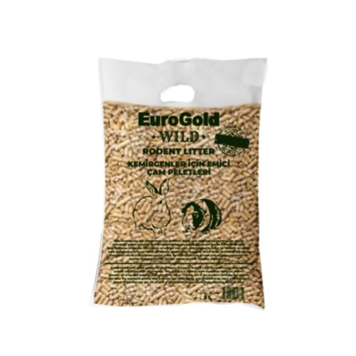 Eurogold Wild Kemirgen İçin Emici Çam Peletleri 5L