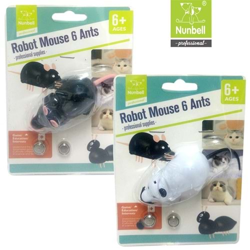 Nunbell Karınca Ayaklı Hareketli Pilli Robot Fare