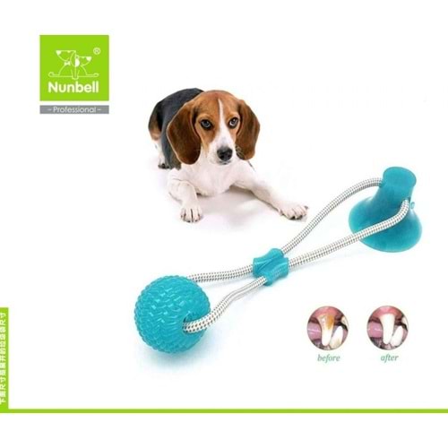 Nunbell Köpek Oyun.vantuzlu Diş İpi