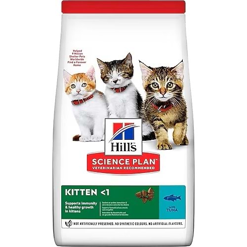 Hill's SP Ton Balıklı Yavru Kedi Maması 1.5KG Avantajlı Başlangıç Paketi