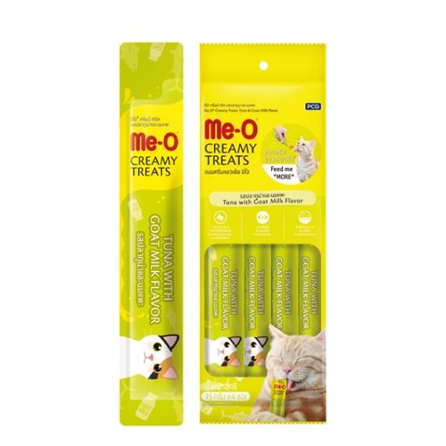 Me-O Krema-Keçi Sütlü Ton Balığı 4x15 Gr