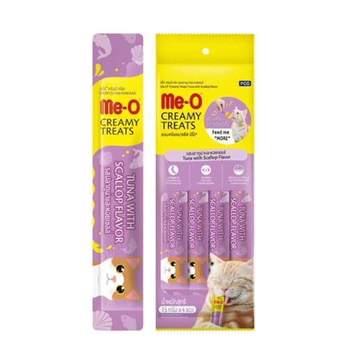 Me-O Krema-Deniz Tarağı&Ton Balık 4x15Gr