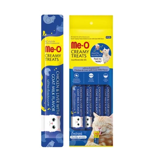 Me-O Krema-Keçi Sütlü Tvk&Ciğer 4x15Gr
