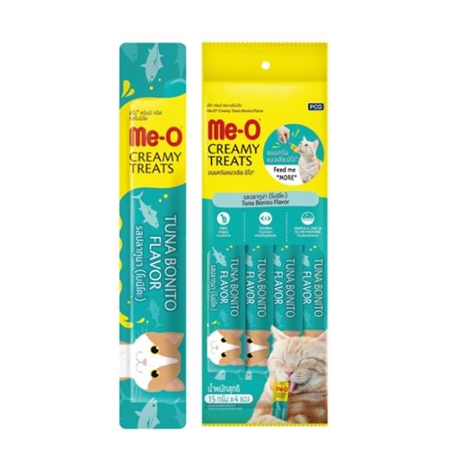 Me-O Krema-Bonito&Kurut.Ton Balığıl 4x15 Gr