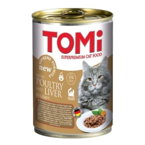 TOMİ KEDİ KÜMES HAYVANLI YAŞ MAMA 400G