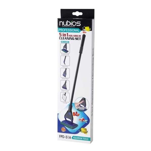 Nubios Akvaryum Temizleme Seti 5 Fonksiyonlu