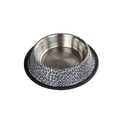 Fancy Paws Beyaz Leopar Desen Ç. Mama Kabı-8 Oz-12cm