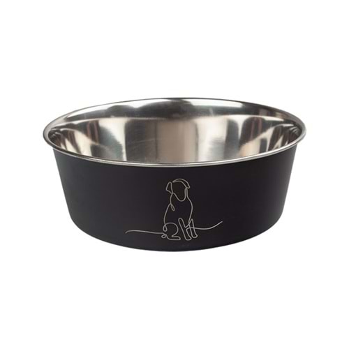 Fancy Paws Hdns(Dl) 1/2 Pt Lazer İşlemeli Mama Su Kab