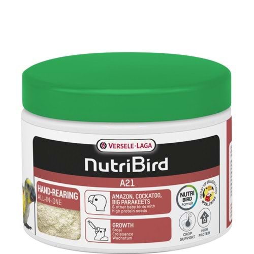 VERSELE LAGA NUTRIBIRD A21 ELLE YETİŞTİRME MAMASI 250G