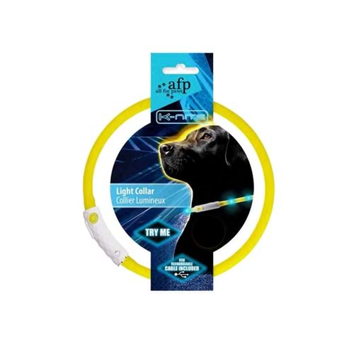 K-Nite - Işıklı Tasma M 19x19x2 cm