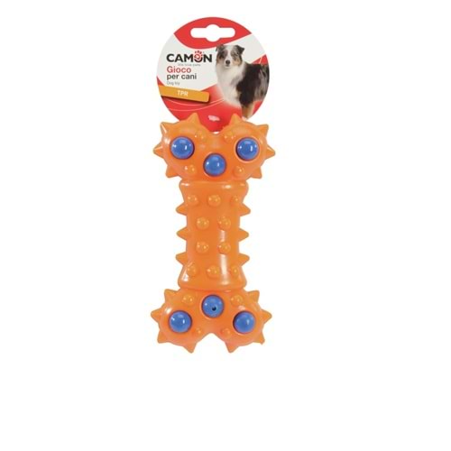 Dog toy - Geometric TPR bone, approx. 17.5cm