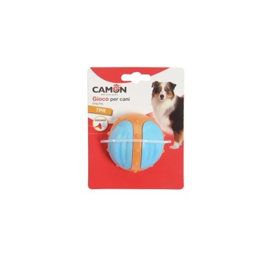 Dog toy - TPR ball with squeaker, approx. 6cm