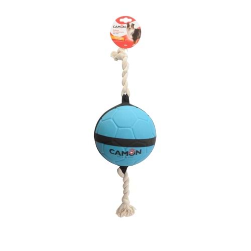 Handball BALL for Dogs with Rope Handles