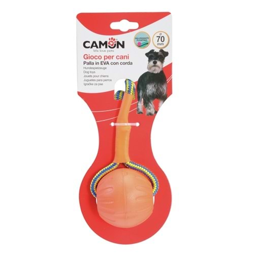 Camon Köpek Oyuncağı İpli EVA Topu 57cm