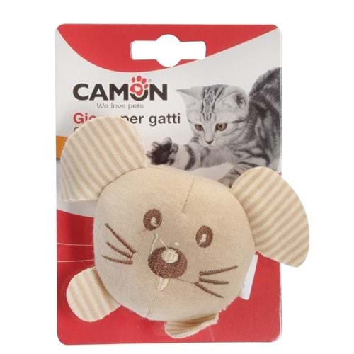 Camon Catnipli ve Zilli Kedi Oyuncağı Peluş 7 cm