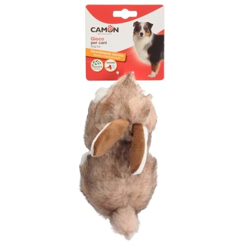 Dog toy - Polyester Rabbit with squeaker and rustling, 23cm