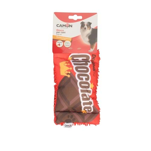 Camon Gıcırtılı Çikolata Köpek Oyuncağı 20 cm