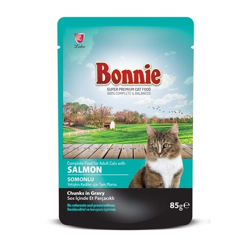 BONNIE KONSERVE POUCH SOMON 85 GR