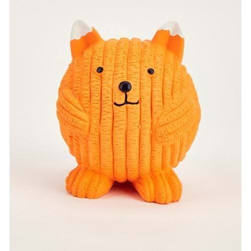 Lateks Oyuncak Tilki Topu 9*8*9Cm