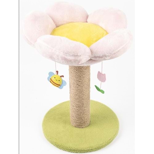 Çiçek Kedi Tırmalama Direği 35*35*45