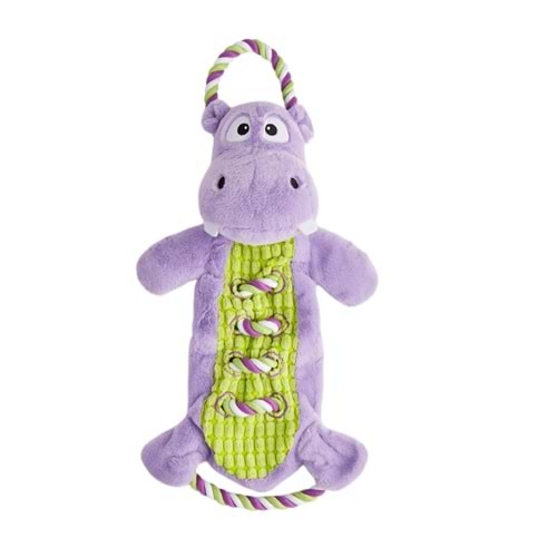 Köpek Oyuncağı Su Aygırı Halat Çekme 46*21*11