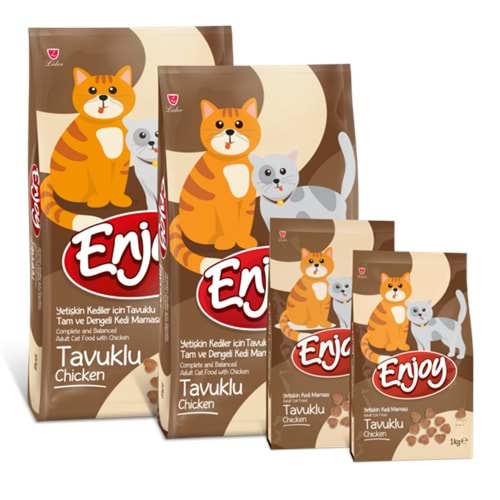 ENJOY CHICKEN ADULT CAT FOOD 15 KG