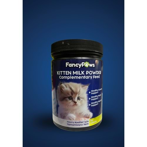 FANCY PAWS SÜT TOZU 200 G (ölçü kaşığı ve biberon hediyeli)