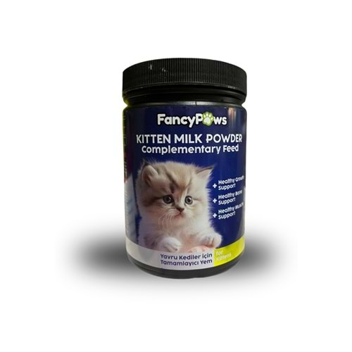 FANCY PAWS SÜT TOZU 200 G (ÖLÇÜ KAŞIĞI VE BİBERON HEDİYELİ)