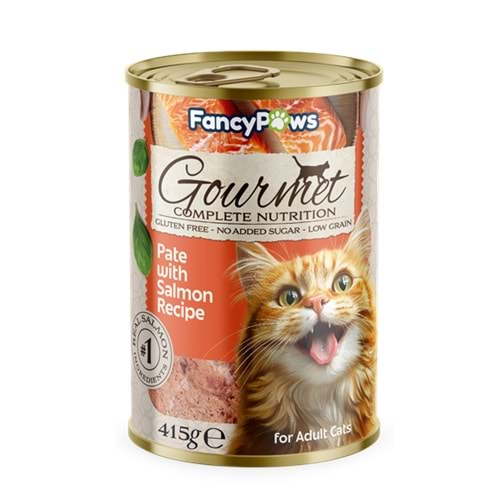 FP GOURMET CAT SALMON 415 G PATE