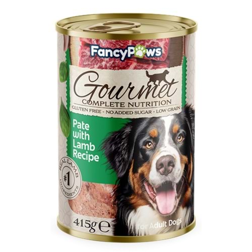 FP GOURMET DOG LAMB 415 G PATE