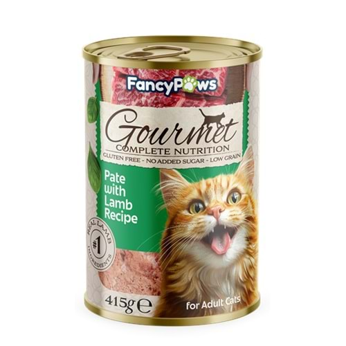 FP GOURMET CAT LAMB 415 G PATE