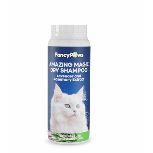 Fancy Paws Amazıng Magic Lavanta ve Biberiye Özlü Kedi Kuru Şampuan 150 ml