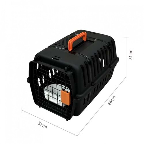 JCS EVCIL HAYVAN TAŞIMA ÇANTASI+PLASTİK PASPAS+KASE 46*31*31
