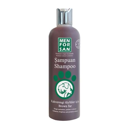 MENFORSAN KAHVERENGİ TÜYLÜLERE ÖZEL KÖPEK ŞAMPUANI 300 ML