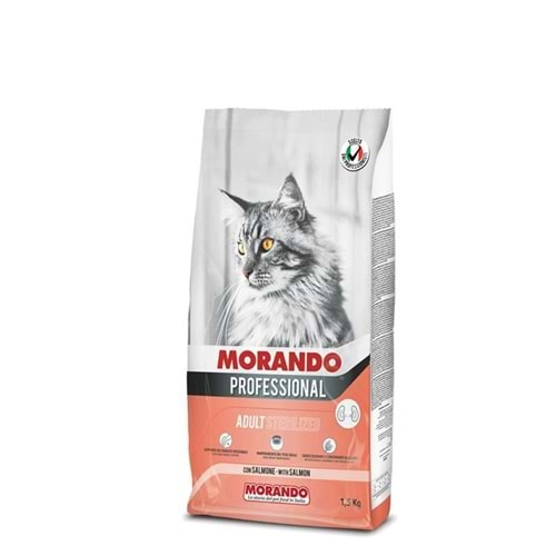 Morando Somonlu Kısırlaştırılmış Kedi Maması 1.5kg