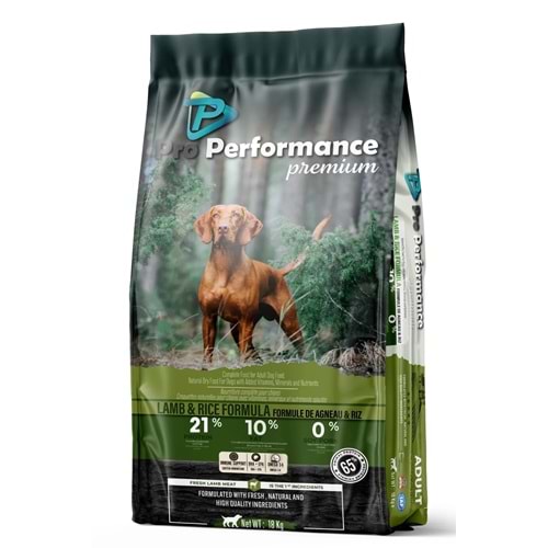 Pro Performance Premium Adult Dog Lamb & Rice 18 Kg