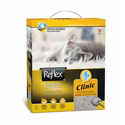 REFLEX CLINIC BENTONİT KEDİ KUMU 6 L