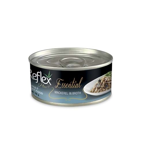 REFLEX PLUS ESSENTIAL KEDİ USKUMRU&SARDALYA&PATATES 70GR